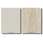 Hanah Home Veyron Mesa de Café Travertino y Arenisca